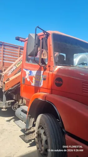Caminhao MB 1620 Munck PALFINGER
