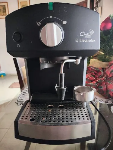 Cafeteira Electrolux chef crema com defeito