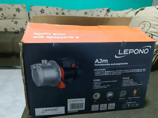 Motobomba auto aspirante Lepono nova