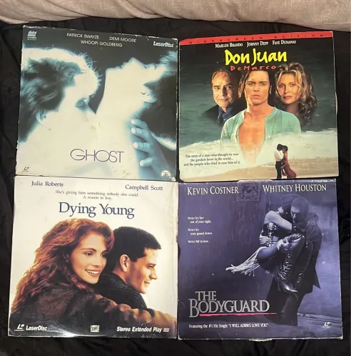 Lote de LaserDiscs de filmes