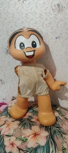 Boneca Mônica grande antiga (sucata) para retirada de peças 