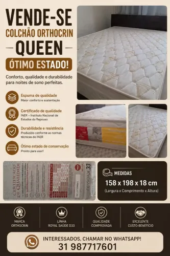 Colchão ORTHOCRIN QUEEN