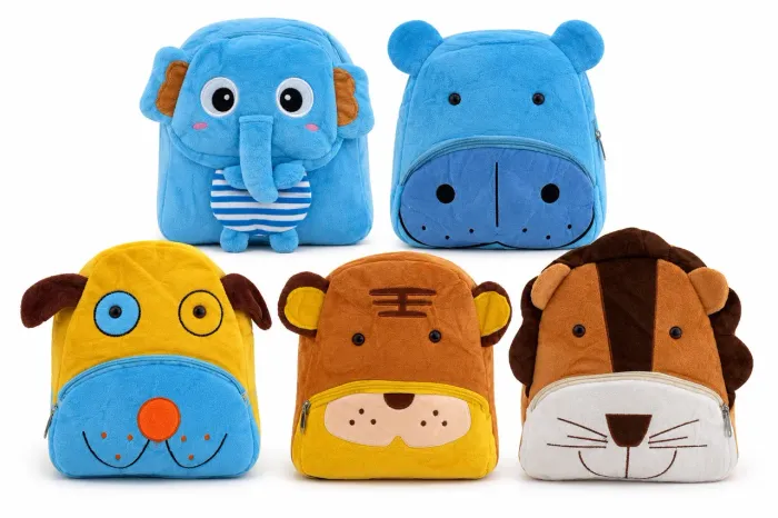 mochila infantil 3d bichinhos