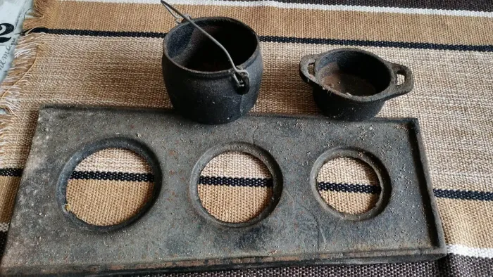 Mini chapa fogão a lenha
