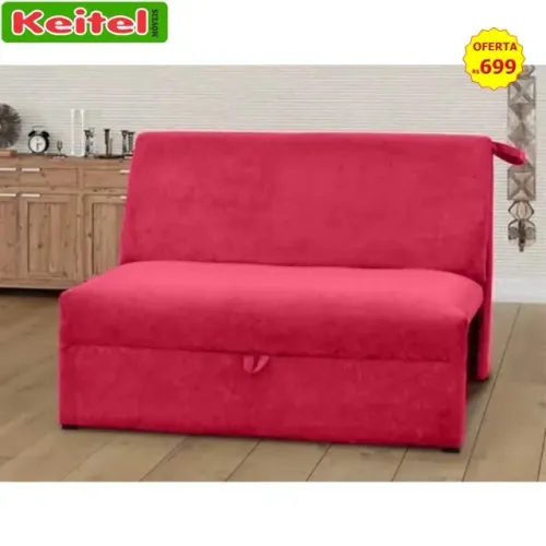 Sofá Cama Malú Vermelho