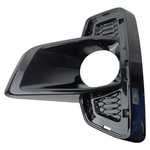 Moldura Farol Milha Hilux Srx 2019 2020 Esquerd Original Preto Esquerdo