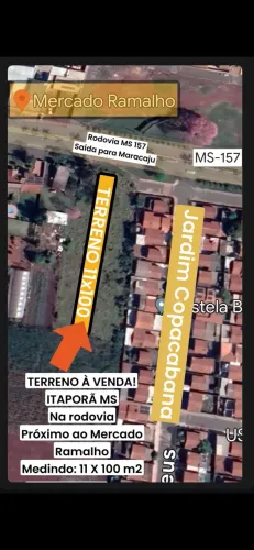 Vendo terreno em Itaporã MS