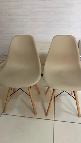 Conjunto com 2 Cadeiras Charles Eames Fendi