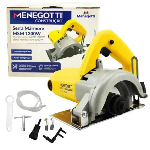 Serra Mármore Msm-1300w Menegotti Piso Mármore Porcelanato