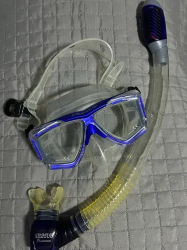 Kit diamante máscara + snorkel Seasub