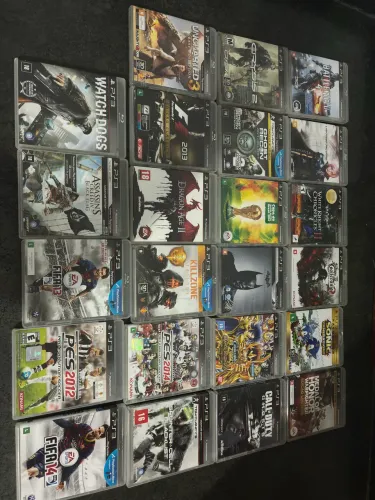 Jogos de ps3, midia física
