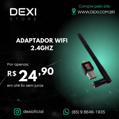 ADAPTADOR WIFI 2.4GHZ