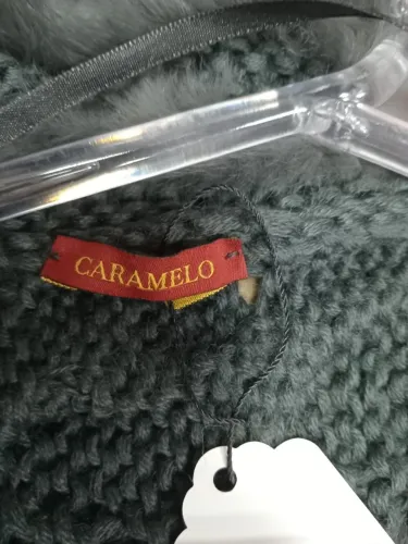 Casaco cinza com pelinhos