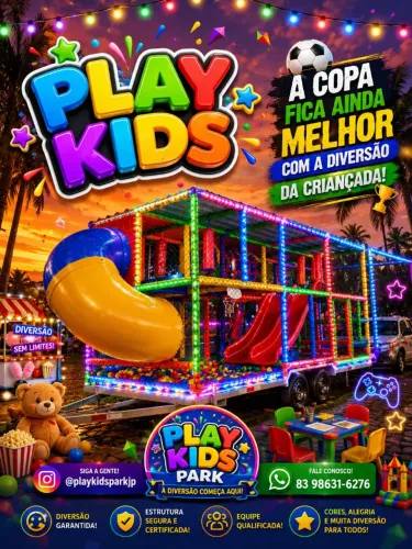 Aluguel de playground móvel . carretinha móvel 