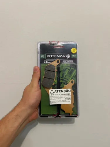 PAR DE PASTILHAS DE FREIO POTENZA PARA MT-03/R3
