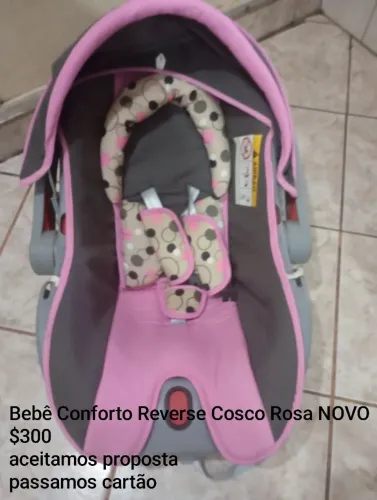 Bebê Conforto Reverse Cosco Rosa 