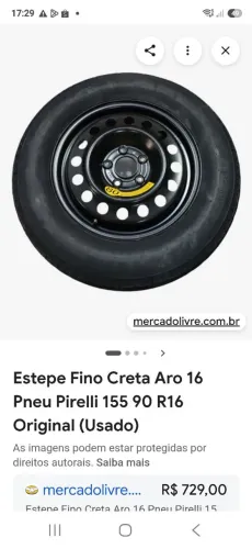 Stepe fino com aro 155 90 16