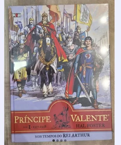 Hq Príncipe Valente vol. 1 Nos tempos do rei Arthur (lacrado)