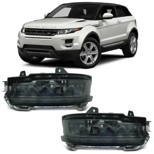 Pisca de Retrovisor Land Rover Evoque 2014 à 2019 - LD LE - Led - View Max