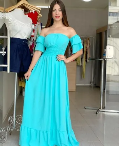 Vestido longo Luna 