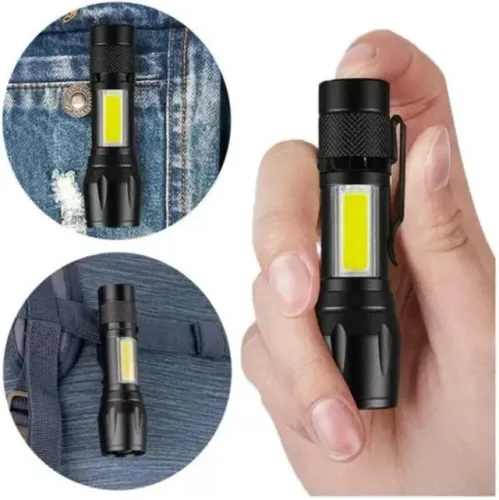 Lanterna Tática Bateria Recarregável Usb Al-B5207
