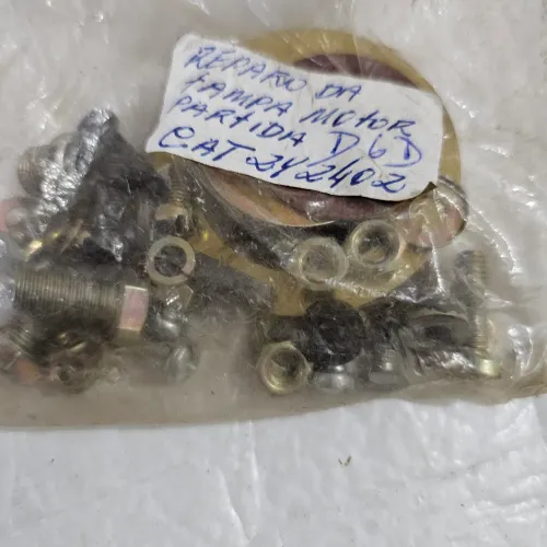 Trator esteira caterpillar D6C D6D Kit Reparo Tampa Motor Partida 2Y2402