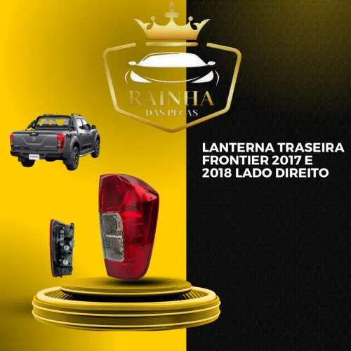 Lanterna Traseira Frontier 2017 e 2018 Lado Direito 