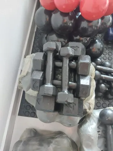 Jogo de halteres para treinos/academia/box