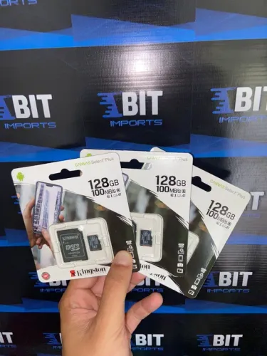 Cartão de Memória 128GB Original | Kingston | Novo Lacrado