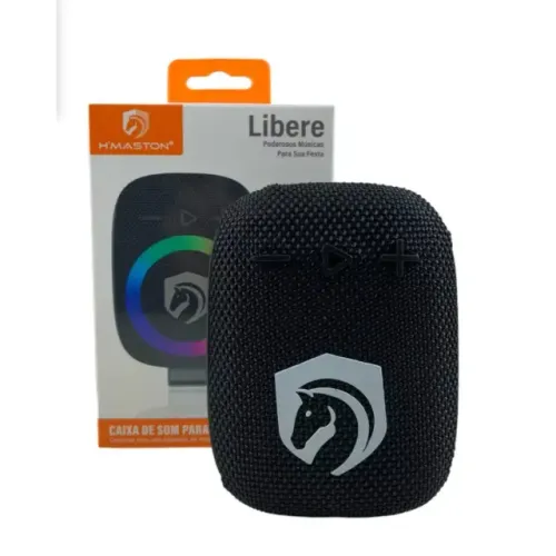 Caixa de som Bluetooth 5W Vem suporte Para Bike e Moto