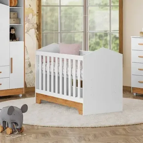 Berço Mini Cama 100% MDF Novo 