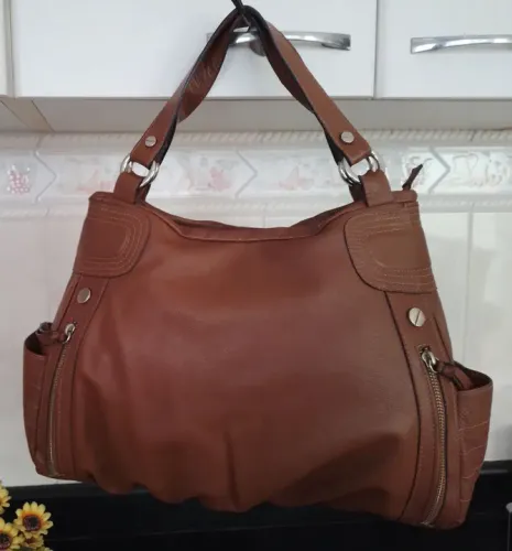 Bolsa de Ombro Marrom
