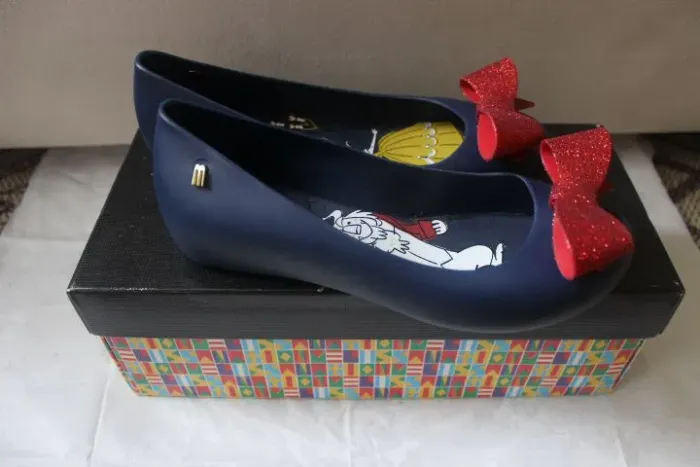 Sapatilha Melissa tamanho 33/34 Ultragirl Disney bela e a fera