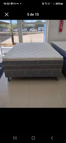 Unibox casal bon sono 10cm de espuma com pilow top