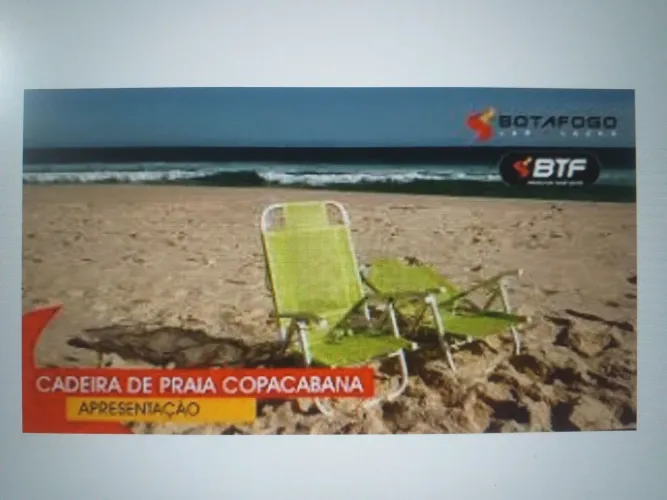 Cadeira de Praia Copacabana - Nova