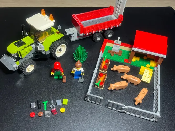 Lego City 7684 Trator e Celeiro