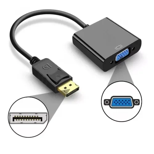 Cabo Adaptador Conversor DisplayPort para Vga It- Blue LE-4117