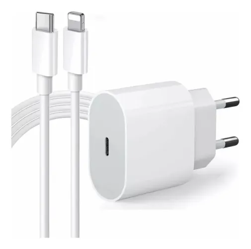 Carregador Turbo 20w Para iPhone 8 X Xr 11 12 13 14