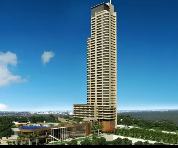 EXCLUSIVA SALA NO TOUR GENEVE, 49 M2, VISTA MAR, WC SOCIAL E 47 VGS ROTATIVAS.