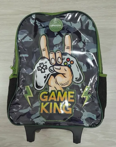 Mochila Escolar Infantil Up4You Game King