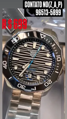 Relógio TAG HEUER AQUARECER SWISS MADE