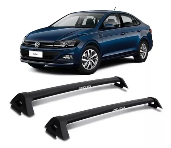Rack Travessa Barra Teto Volkswagen Virtus Projecar 