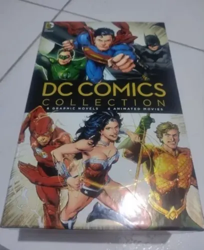 Blu Ray DVD DC Comics Collection - Graphic Novels e Filmes Animados
