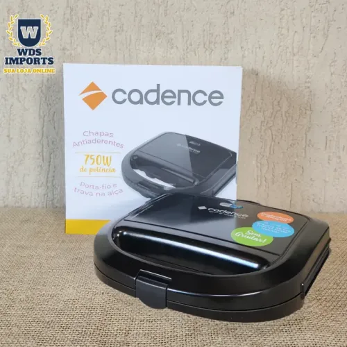 Sanduicheira Eletrica Toast e Grill - Cadence