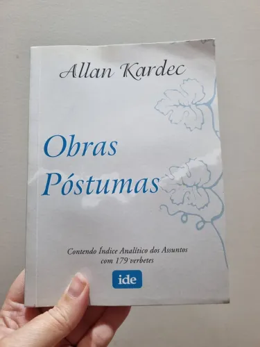 Livro Obras Póstumas de Allan Kardec