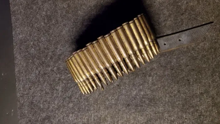 Cinto de Bala - Bullet Belt Rock / Metal