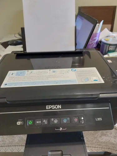 Impressora Epson EcoTank L355 - Multifuncional Wi-Fi - Perfeito Estado