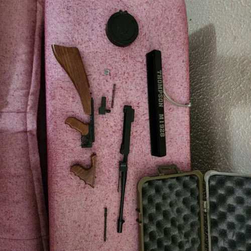 RÉPLICA thompson M1928 decoração 30cm