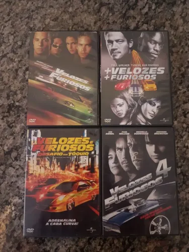 Coleção Velozes e Furiosos - DVDs