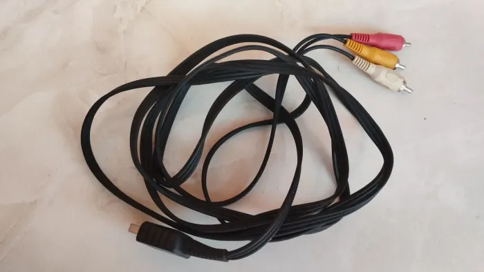 Cabo AV ps1 e PS2 Sony.